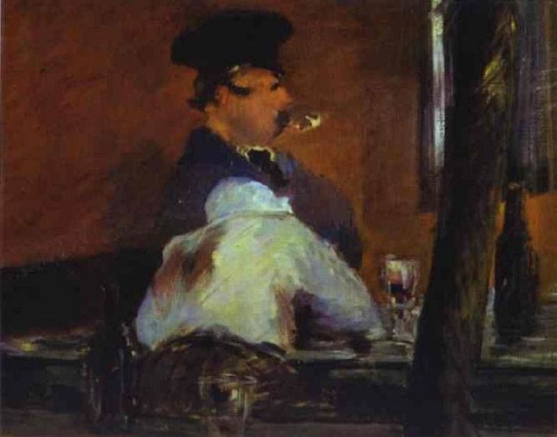 Edouard Manet In The Bar Le Bouchon
